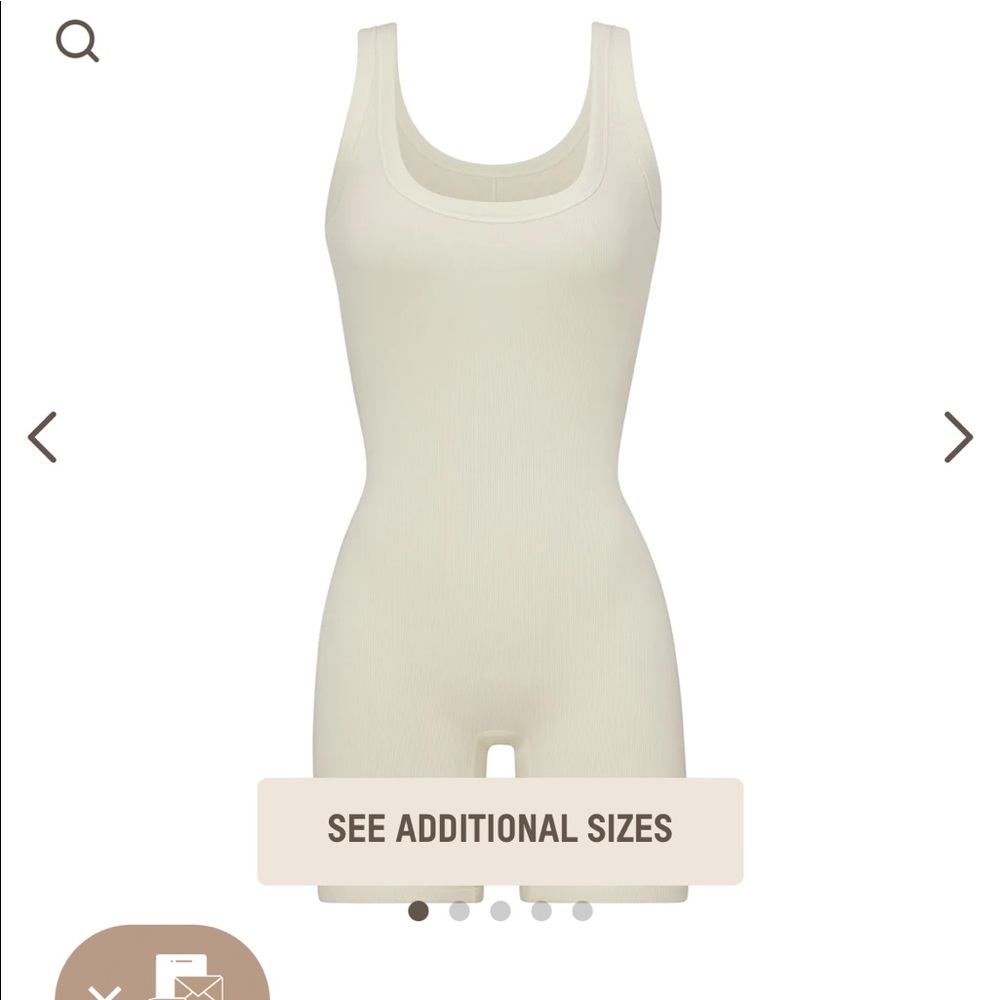 SOLD OUT Skims cotton rib onsie!